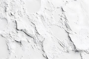 Obraz premium White background, sandy texture, top view, close-up, monochrome, soft lighting,