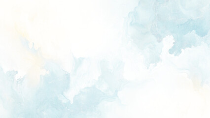 Abstract watercolor paint background by teal color blue and green with liquid fluid texture for background, banner