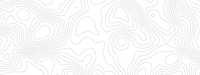 Minimalist Topographic Terrain Pattern Featuring Continuous Sea and Mountain Lines in a Vector-Based Geometric Layout
