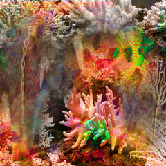 Colorful fashion print leopard designs.Fabric fashion pattern.Wave textile print design,illustration.Fractal colorful pattern.Print pattern illustration.New season fabric print.Textile fashion pattern