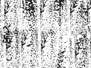 Black and white grunge texture with abstract pattern, creating a visually striking background isolated on white background perfect for adding depth and character to design projects