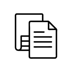 document icon vector