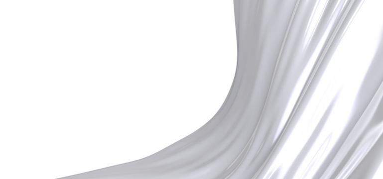 High-quality image of flowing white silk fabric. Perfect for elegant designs and backgrounds.