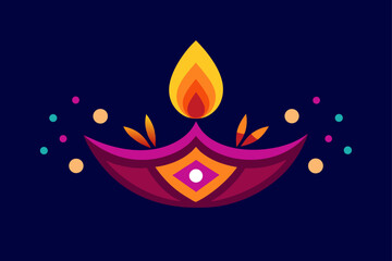 illustration of a burning candle