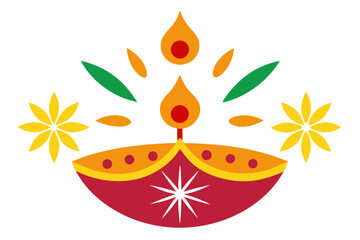 Obraz premium set of orange flowers