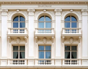 Ornate facade of a building