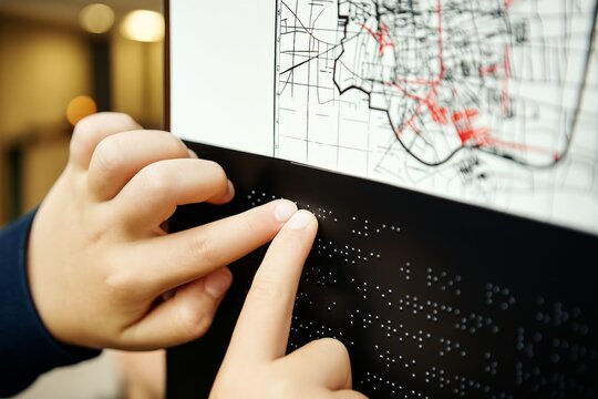 Engaging Interaction with Braille Display and Map for Enhanced Accessibility and Learning Experience in Public Spaces