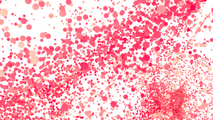 Abstract background with pink and red circles. Perfect for websites, presentations, and more!