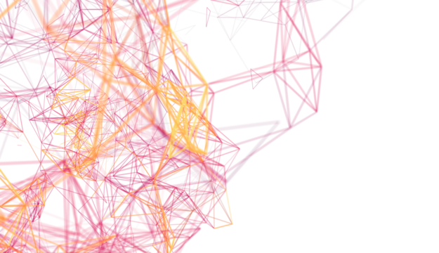 Abstract background image of interconnected lines and nodes. Perfect for technology, network, and connection concepts.