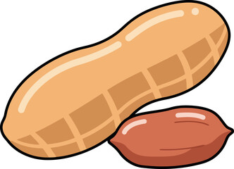 Peanut in shell kernel healthy snack