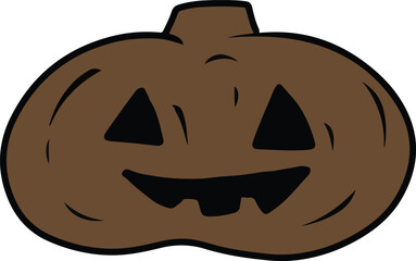 halloween cake pumpkin head