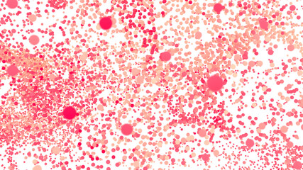 Abstract background with pink and red bubbles. Perfect for websites, presentations, and more!