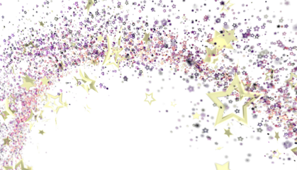 Beautiful background with golden stars and sparkles. Perfect for celebrations!