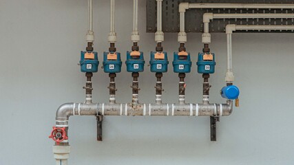 View near the water pipe