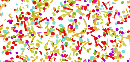 Festive background with colorful confetti for parties, celebrations, and events. Perfect for invitations and social media.