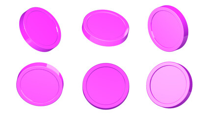 Glossy oval buttons with gradient colors from green to gray, isolated on white background. 3D rendered UI elements with placeholder text for price or score, ideal for app design, game icons, and web g