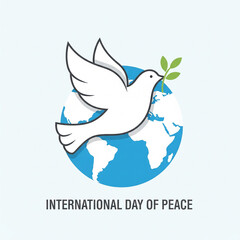 dove and peace symbol