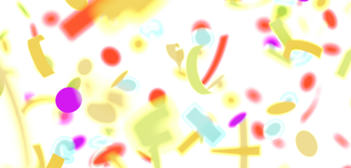 Vibrant, playful abstract background with colorful shapes. Perfect for websites, presentations, and more.