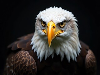 Obraz premium bald eagle portrait