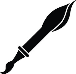 calligraphy pen silhouette vector no details min.eps