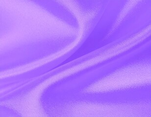 Close-up of a smooth, vibrant lavender-purple fabric with soft folds