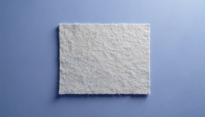 Periwinkle blue felt material, offering soft, plush texture. High-fidelity image details unique craftsmanship, quality. Ideal for home decor, fashion, crafting projects, brings cosy, comfortable,