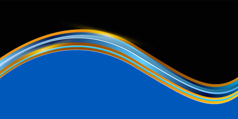 Elegant dynamic waveform background