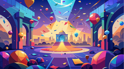 Obraz premium party in the night