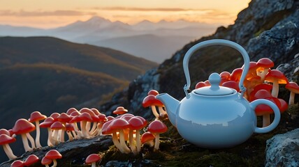 teapot in the mountains