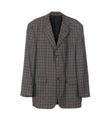 checkered dark mens fashion isolated on white background