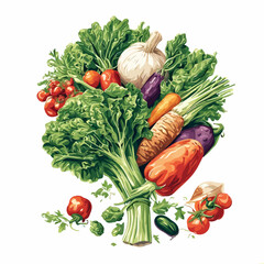 Vegetables Very Cool Design