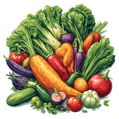 Vegetables Very Cool Design