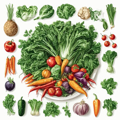 Vegetables Very Cool Design