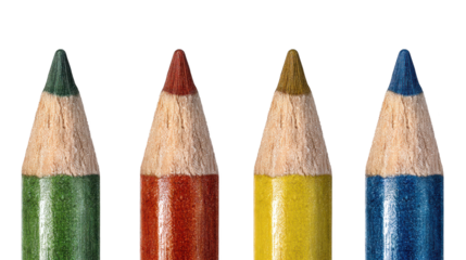 A vibrant row of colored pencils ready for artistic inspiration and creative expression