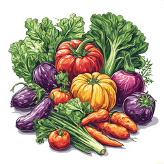 Vegetables Very Cool Design