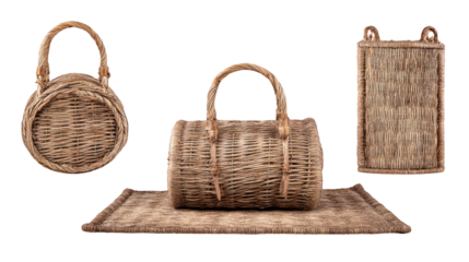 Rustic charm of wicker, exploring the timeless appeal of wicker baskets and bags for storage style