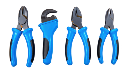 Precision blue tools, a comprehensive collection for professional work blue