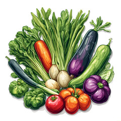 Vegetables Very Cool Design