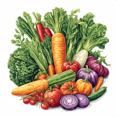 Vegetables Very Cool Design