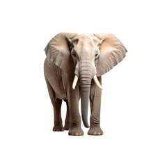 Fototapeta premium elephant, isolated background. Generative Ai 