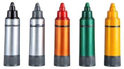 A vibrant collection of colorful pens for creative writing and drawing inspiration