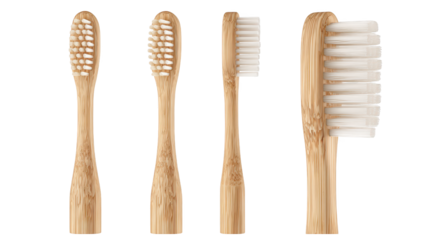 Sustainable oral hygiene, ecofriendly bamboo toothbrushes for a healthier planet
