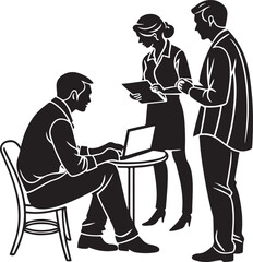 elderly couple in cafe