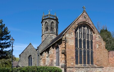Atherstone town church, Warwickshire, England