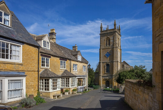 Blockley village church, Gloucestershire, England