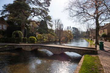 Fototapeta premium Bourton on the Water, Cotswolds