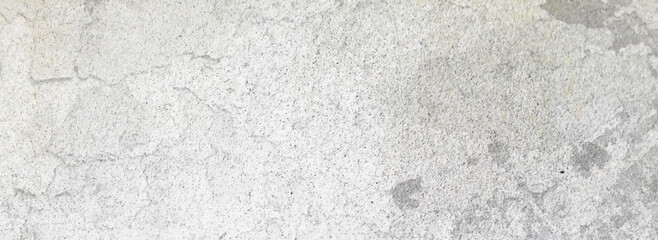 White Concrete Wall Background with Modern Cement Texture, Subtle Grunge Effects, Paint Leaks, and Ombre Style – Abstract Minimalist Backdrop with Chips, Cracks, and Scratches for Contemporary Design