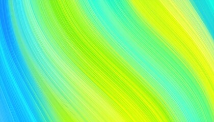 Abstract Aurora Wave Pattern with Dynamic Color Gradient in Blue Green and Yellow Hues