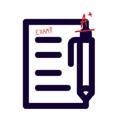 Open purple vault with glowing red a isolated on transparent background