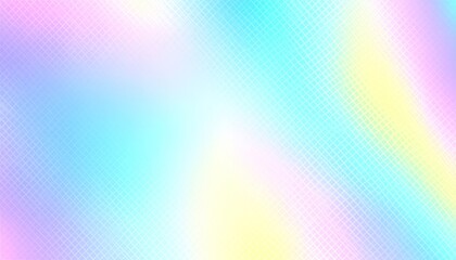 Abstract Holographic Background with Mesh Texture and Gradient Colors in Digital Design